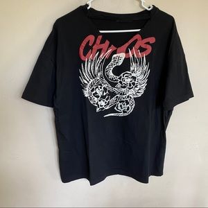 5/$25 🚨LAST CHANCE🚨 Black Chaos tee